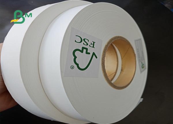 Moisture Proof Straw Wrapping Paper Roll Biodegradable For Making Beverage Straw