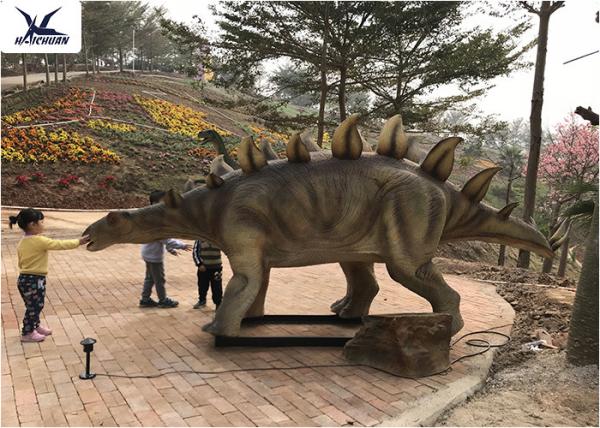 Realistic Full Size Dinosaur Models , Garden Artificial Life Size Dinosaur Models 