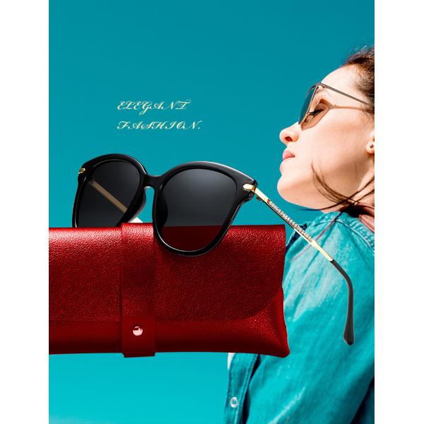 Ins Trend Retro Designer  Harajuku Style 143MM Women Sunglasses