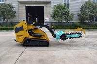 Mini roader compact de machine de boeuf du trackskid ML550 avec des attachements