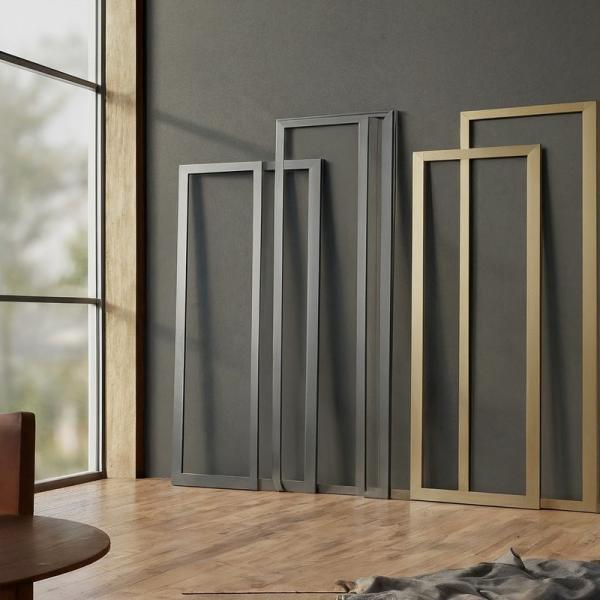 Aluminium Profile For Kitchen Cabinets Wardrobes Profiles Anodized Finish Punching