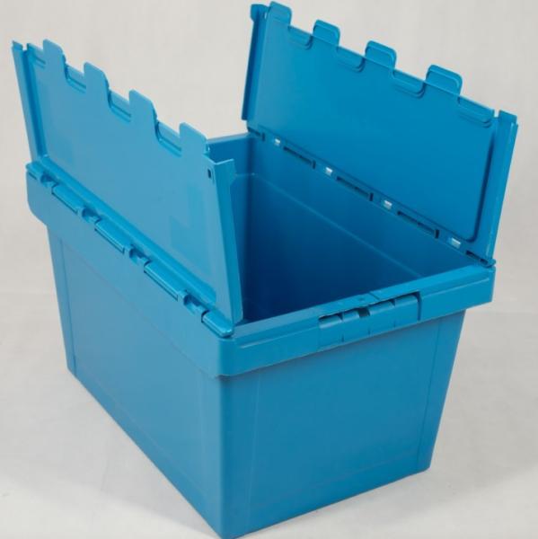 Good quality plastic stackable and racked storage boxes and bins