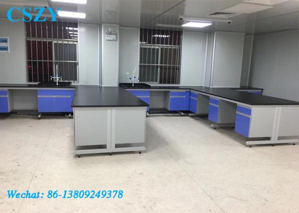 C- Frame Structure Chemical Lab Furniture Workstation For Experiment / Research