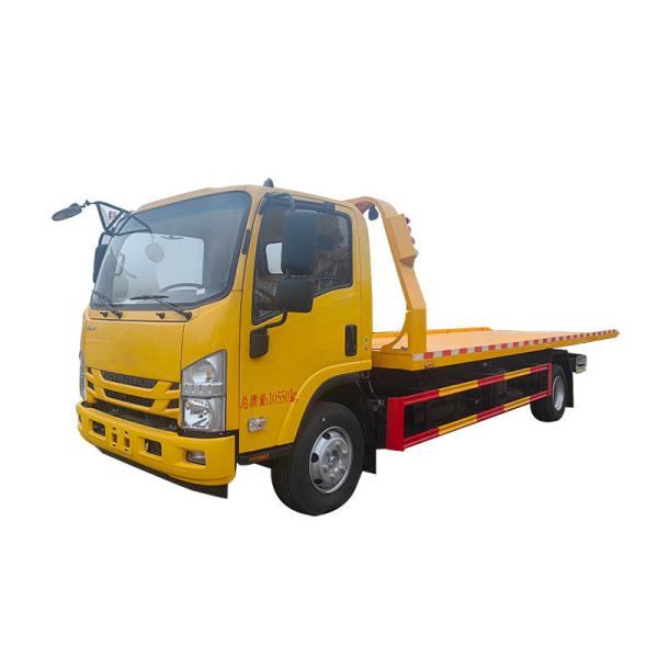 Brand new hot sale 5ton diesel flatbed wrecker tow truck japan for sale