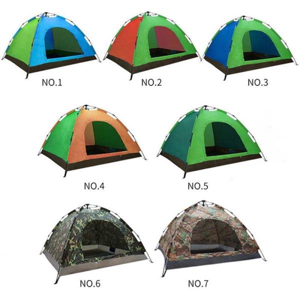 Beach Tent Sun Shelter - Portable Sun Shade Instant Tent for Beach Carrying Bag, Stakes, 6 Sand Pockets, Anti UV