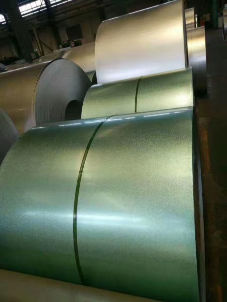 55% aluminum single green anti-fingerprint  galvalume steel coil from China factory