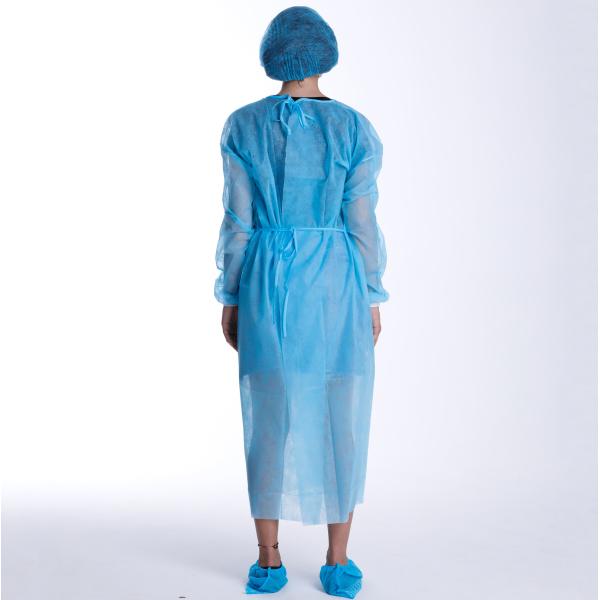 Single Use Protective Isolation Gown Prevent Cross Infection Eco Friendly