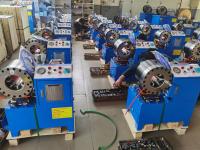 Varias aplicaciones DX68 Máquina de acoplamiento de manguera Máxima apertura de 114 mm