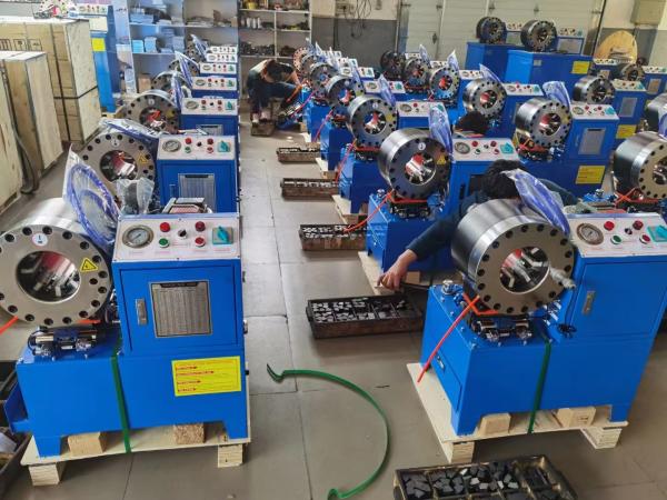 Versátil DX68 Máquina de Crimping de mangueira com 10 conjuntos de dies alcançar perfeito ajuste CE certificação e tamanho é 730 * 480 * 740