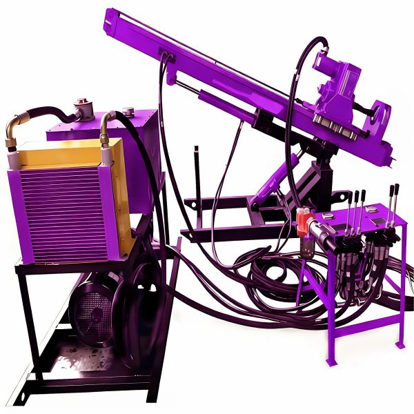Portable DTH Drilling Rig Compact Horizontal Directional Drilling Machine Hydraulic Drilling Rig