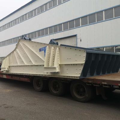 Equipamento linear da tela de vibração da mineração da estrutura simples para a metalurgia