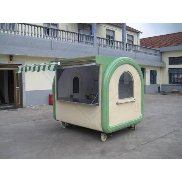Modern Style Food Cart Refrigerator for Customized Color Ice Cream Cart Shop Hot Dog