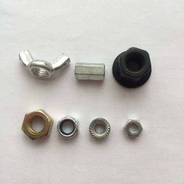 Flanged All-Metal Hex Nuts with Prevailing Torque in Metric Carbon/Stainless Steel