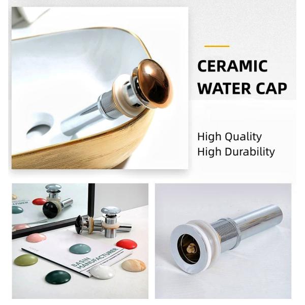 Indoor Outdoor Full Pedestal Wash Basin Ceramic Retro Design