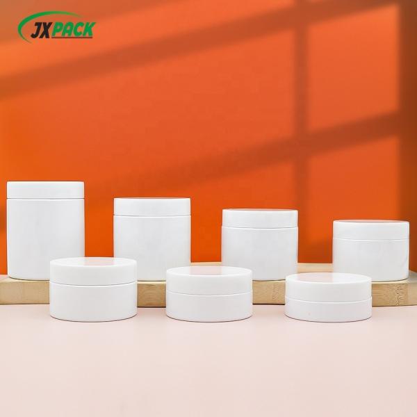 Collar Material PET Body Cream Plastic Bottle Jar For CANDY Cosmetics Packaging