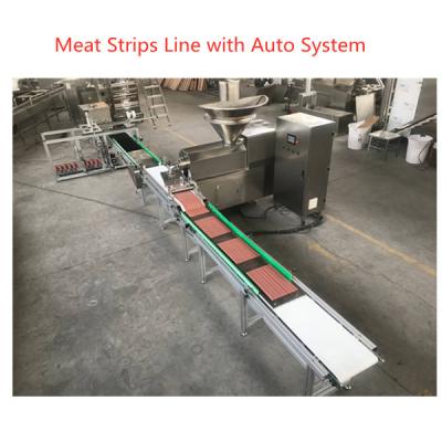 Meat Strip Cutting Machine /Meat Strips Dog Treats Pet Food Processing Line