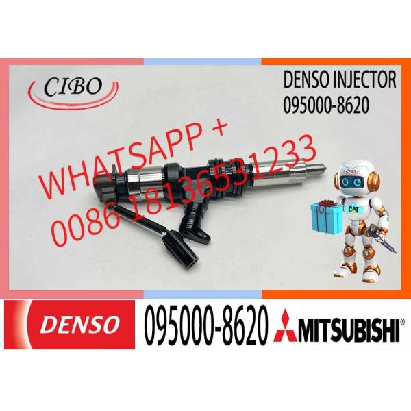 Injetor de combustível destilado médio de trilho comum 095000-8620 095000-8621 Para 6M60T ME306200 ME307085