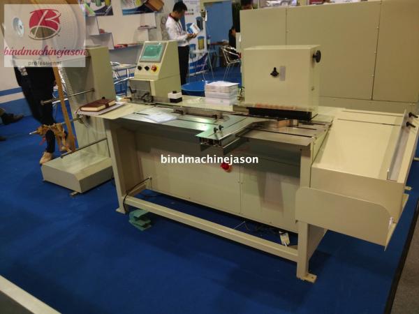 Semi automatic double Wire closing machine DCB360 (1/4 - 1 1/4  ) for notebook