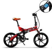 20 polegadas portátil que dobram a parte superior elétrica 730 da bateria de lítio da bicicleta 48v