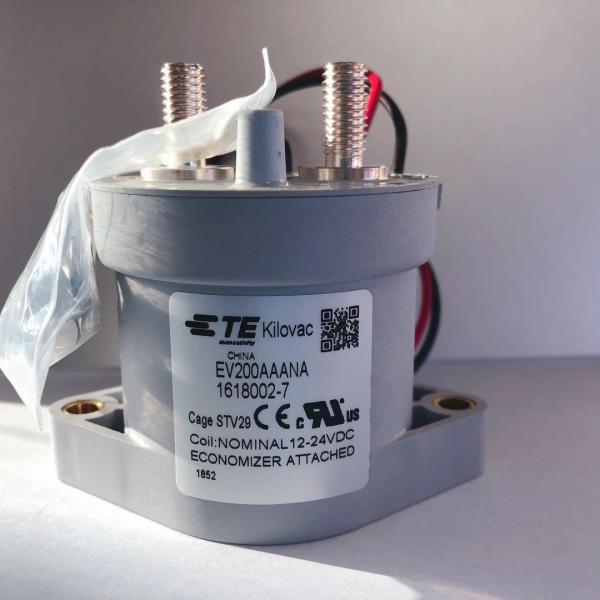 TE High Voltage Relay 9－39V High Voltage Contactor EV200AAANA 1618002-7 EV200AAANA=RELAY, EV200 SPST-N
