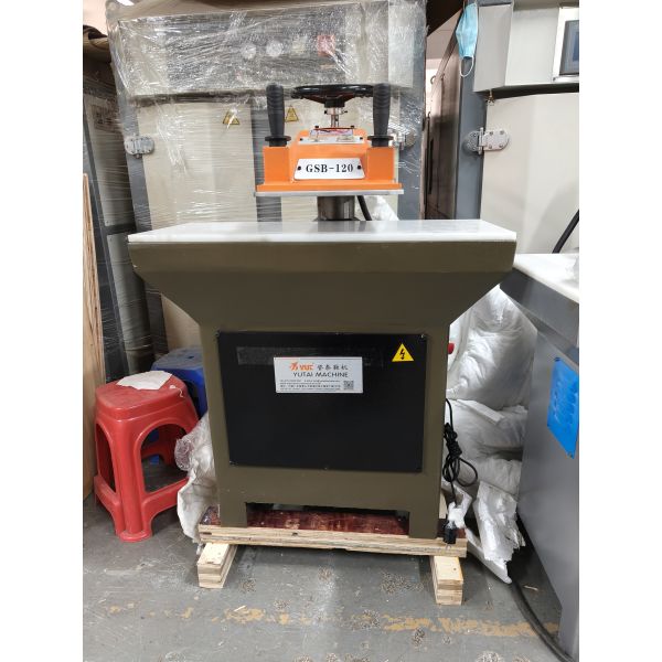 12Ton 12T Hydraulic Rocker Semi-Automatic Motor Artificial Leather/Genuine Leather Car Arm Clicker Press Die Cutting Machine