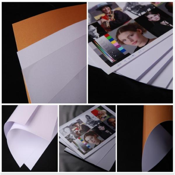 Silver / White Color PVC Inkjet Sheet 300micron Thickness For Plastic Cards