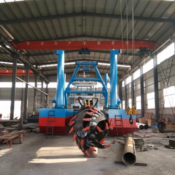 La production de dragueuse à aspiration de haute qualité de 14 pouces en Chine est très importante