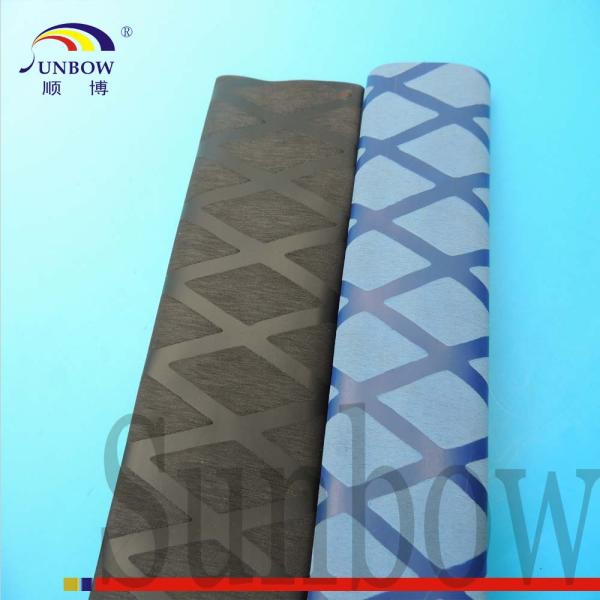 Skid proof printable custom heat shrink tubing , Nonslip polyolefin tube