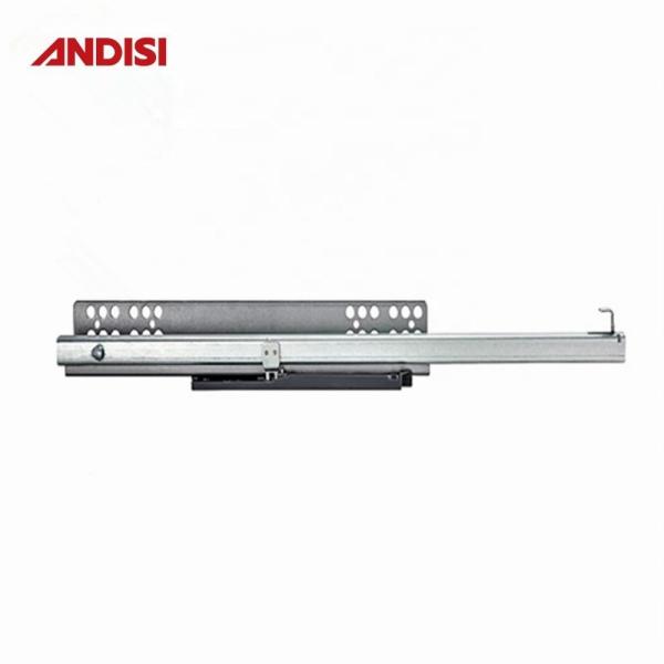 ANDISI V2 Undermount Drawer Slide Clips Soft Close for Single Extension Furniture Cabinets