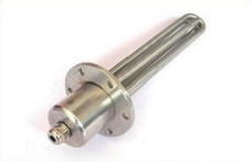 Corrosion-resistant flange-type electric heating tube