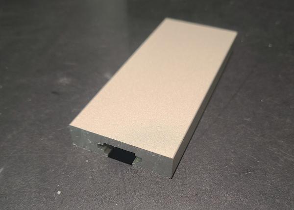 OEM / ODM Aluminium Edge Profile Modular Kitchen Aluminium Profile Glass Shutters
