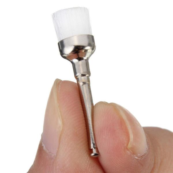 Nylon Flat Sharp Bowl Type Dental Polishing Prophy Brushes For Dental Clinic