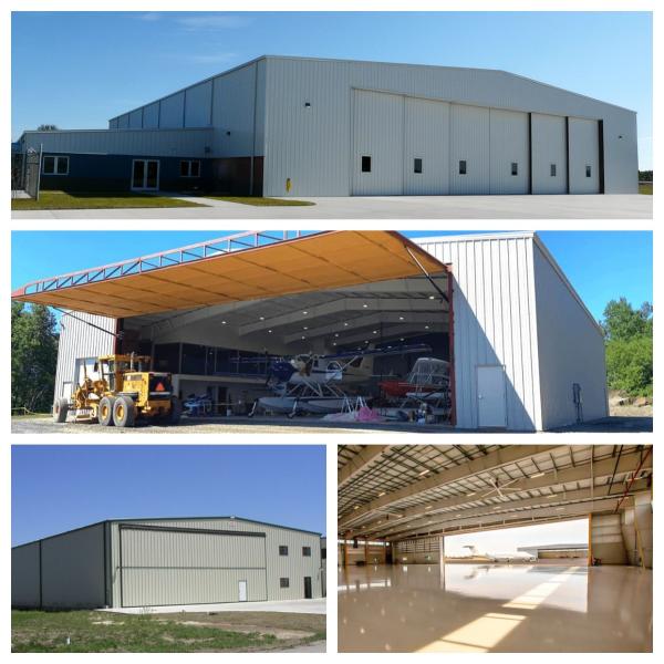 Top-Grade Steel Industrial Buildings with ISO Certification and Warranty