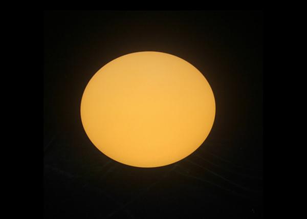 O ovo bonito deu forma às luzes da bola do diodo emissor de luz brancas/branco morno para a decoração do jardim