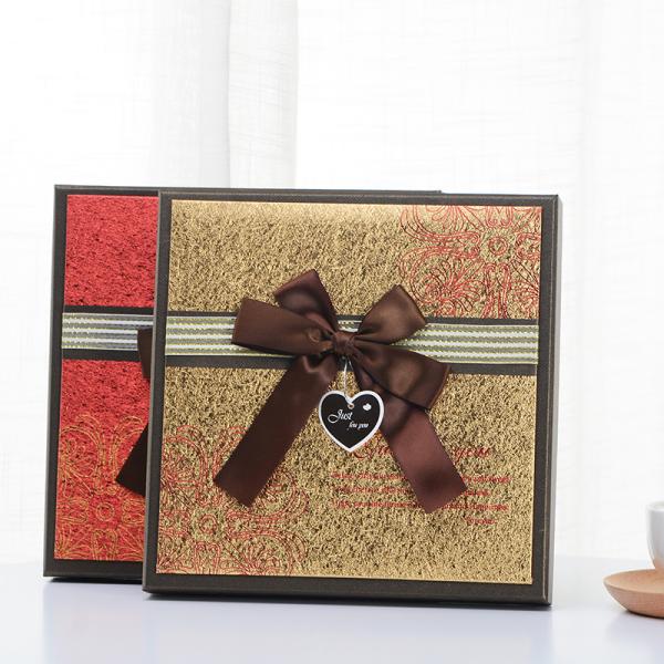 Штампировка на заказ роскошная красочная крафт-бумага шоколадная коробка с вашей собственной логотипом