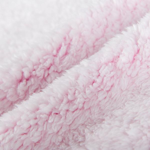 100% Polyester Soft Knitted Plush Fleece Shu Velveteen Fabric for Your Requirements