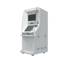 Machine de dépôt en espècesMachine de dépôt en espèces à double écran pour les paiements de kiosque bancaire