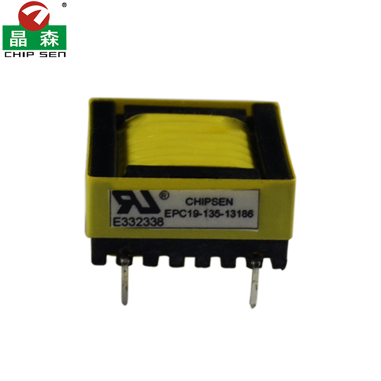 PCB Mount EPC19 High Frequency Transformer For Power Supply UL Certified