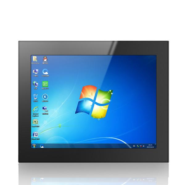 Intel J64 24 Inch Capacitive Embedded mini industrial PCs Waterproof All in One Computer Fanless Panel Pc