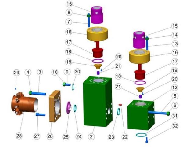 F1600 mud pump, Southwest FB1600 mud pump, 14P220 mud pump, 12P160 mud pump, A-850PT A-1100PT, A-1400PT,& A-1700mud pump