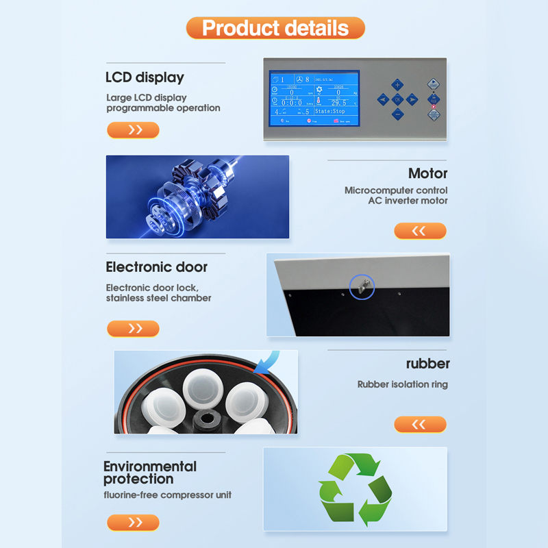 CenLee 2050R High Speed Lab Refrigerated Centrifuge for Research,Hospital,PharmaLab,Clinical,Biotech Use,PCR, , Biochemistry