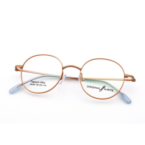 Unisexe mode lunettes confortables B lunettes en titane 66365