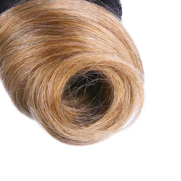 Brazilian Spring Curl Hair Weaves 3pcs/Lot 100g/pc 100% Human Hair Weft T1B/27