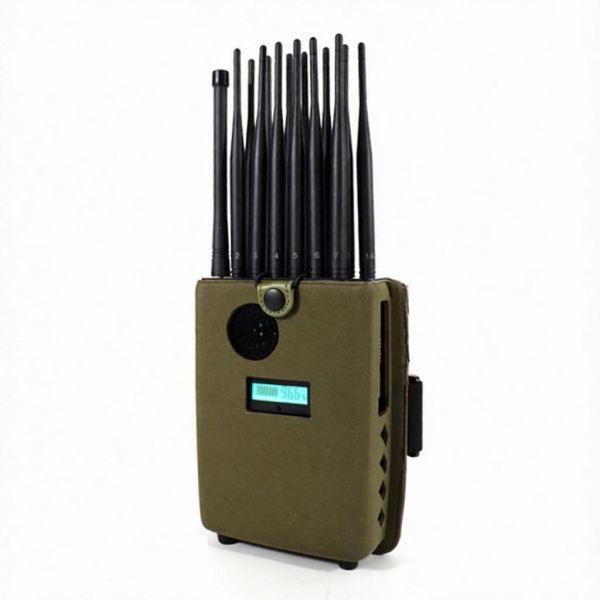 Purple Horn 2G 3G 4G 5G Mobile Phone Signal Jammer Compact Size 14 Bands Jammer Block