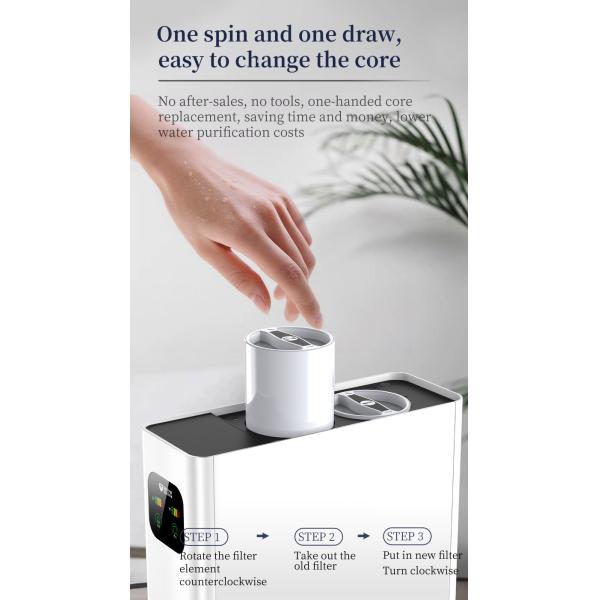 Кухня под раковиной Домашний очиститель воды Ro Dual Core 800 GPD