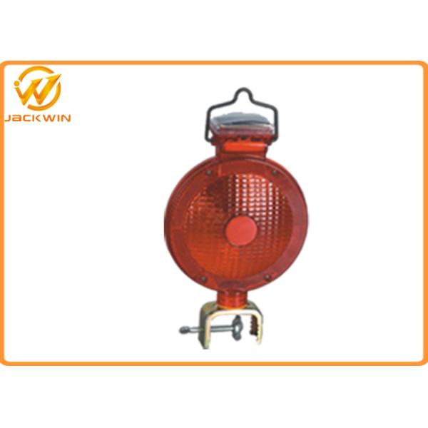 Solar Hazard Traffic Warning Lights optional mounted Barricade Construction Caution