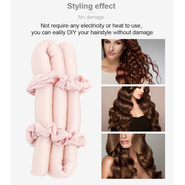 Материал 100% шелка шелковицы ленты Heatless волос шелка завивая гибкий