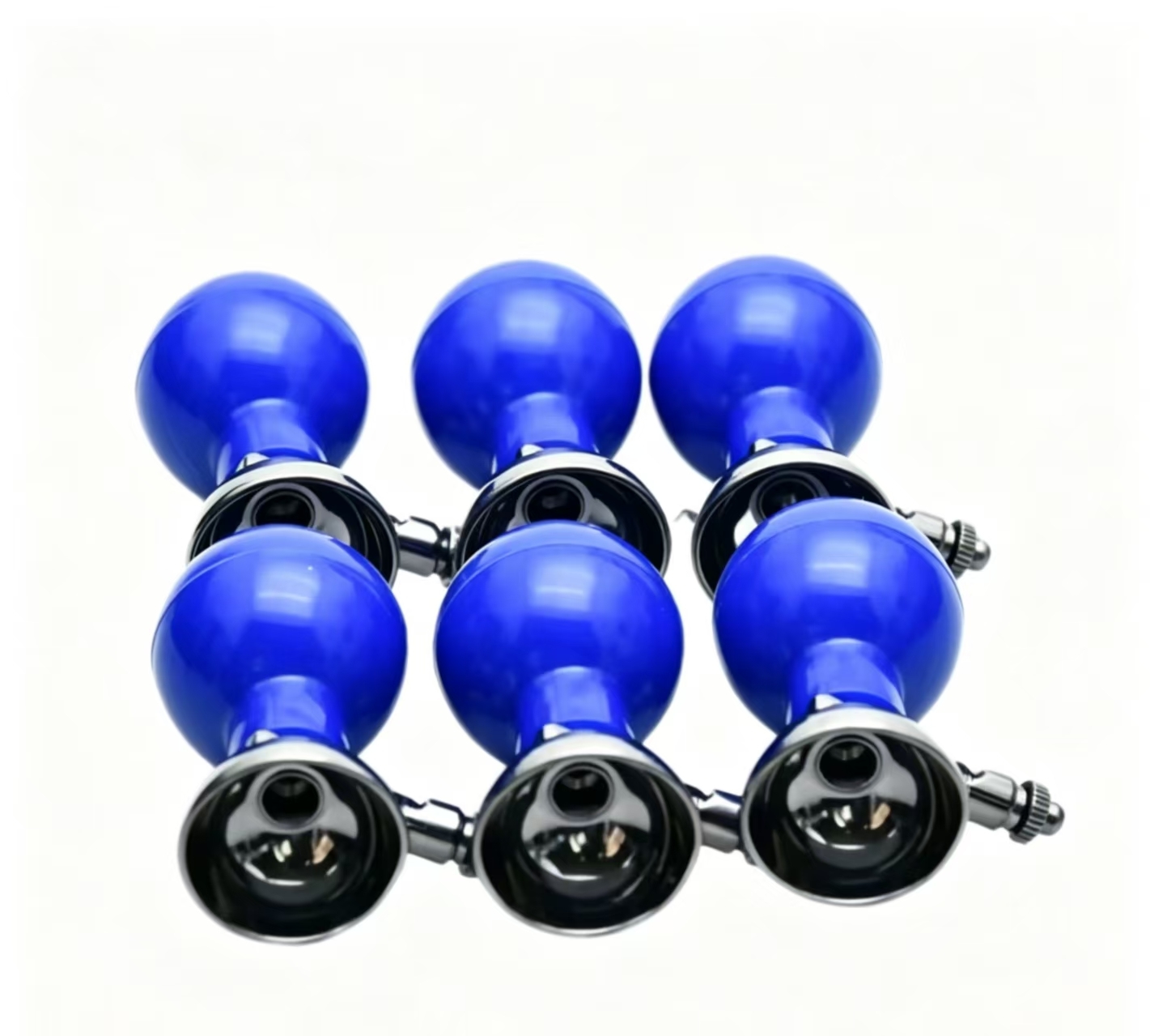 IEC Reusable ECG Electrodes AHA ECG Bulb Electrodes TPU Material Compatible With Various ECG Devices