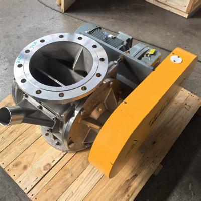 Stainless Steel Rotary Airlock Valve  For Feeding Granular Or Powder Material