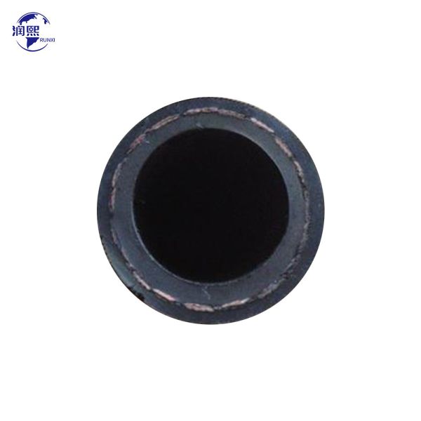 Flexible Fiber Braided Black Wrapped And Smooth Hydraulic Oil Hose En854 1te 2te 3te
